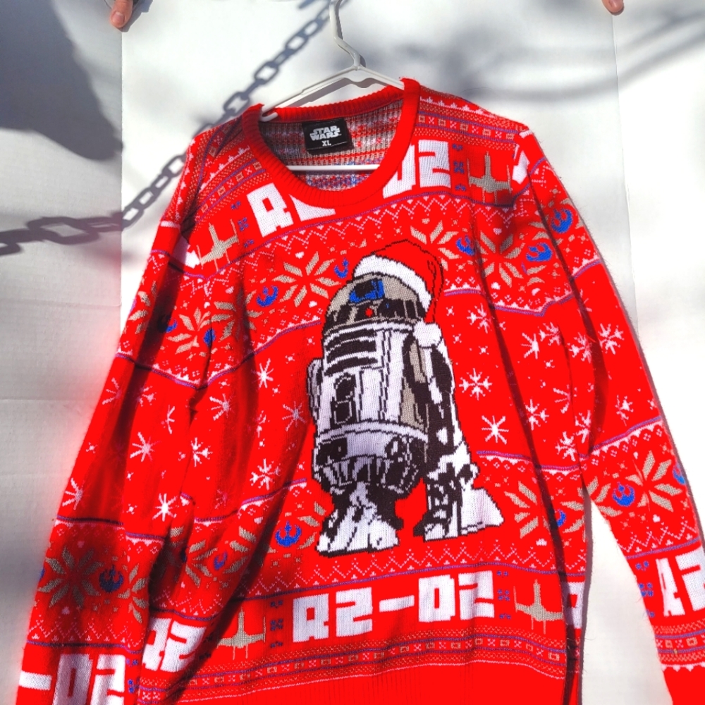 R2d2 xmas sweater sz xl